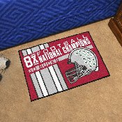 Ohio State Buckeyes Dynasty Starter Mat Accent Rug - 19in. x 30in., 25943