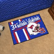 SMU Mustangs Dynasty Starter Mat Accent Rug - 19in. x 30in., 25945