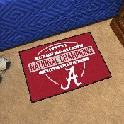 University of Alabama Dynasty Starter Mat 19"x30", 25952