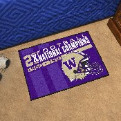 Washington Huskies Dynasty Starter Mat Accent Rug - 19in. x 30in., 25972