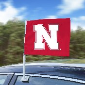 Nebraska Cornhuskers Car Flag Large 1pc 11