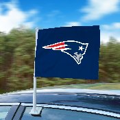 New England Patriots Car Flag Large 1pc 11
