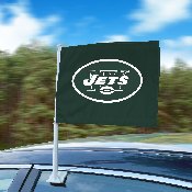 New York Jets Car Flag Large 1pc 11