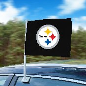 Pittsburgh Steelers Car Flag Large 1pc 11" x 14", 26157