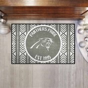 Carolina Panthers Southern Style Starter Mat Accent Rug - 19in. x 30in., 26162