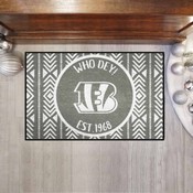 Cincinnati Bengals Southern Style Starter Mat Accent Rug - 19in. x 30in., 26164