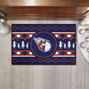 Cleveland Guardians Holiday Sweater Starter Mat Accent Rug - 19in. x 30in. - Guardians Fastball Primary Logo, 26396