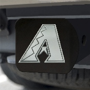 Arizona Diamondbacks Black Metal Hitch Cover with Metal Chrome 3D Emblem, 26496