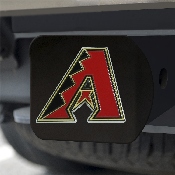Arizona Diamondbacks Black Metal Hitch Cover - 3D Color Emblem, 26499