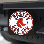 Boston Red Sox Black Metal Hitch Cover - 3D Color Emblem, 26528