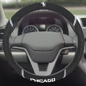 Chicago White Sox Embroidered Steering Wheel Cover, 26545