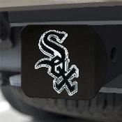Chicago White Sox Black Metal Hitch Cover - 3D Color Emblem, 26549
