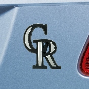 Colorado Rockies 3D Chrome Metal Emblem, 26577