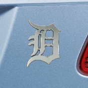 Detroit Tigers 3D Chrome Metal Emblem, 26586