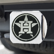 Houston Astros Chrome Metal Hitch Cover with Chrome Metal 3D Emblem, 26591