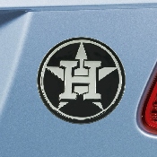 Houston Astros 3D Chrome Metal Emblem, 26596