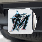 Miami Marlins Hitch Cover - 3D Color Emblem, 26630