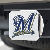 Milwaukee Brewers Hitch Cover - 3D Color Emblem, 26637