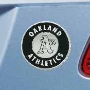 Oakland Athletics 3D Chrome Metal Emblem, 26670