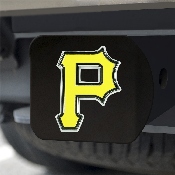 Pittsburgh Pirates Black Metal Hitch Cover - 3D Color Emblem, 26685