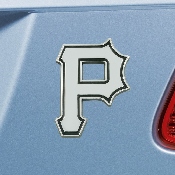 Pittsburgh Pirates 3D Chrome Metal Emblem, 26690