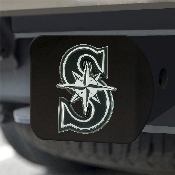 MLB - Seattle Mariners Hitch Cover - Black 3.4