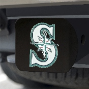 MLB - Seattle Mariners Color Hitch - Black 3.4