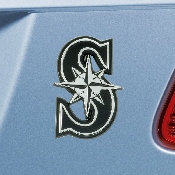 Seattle Mariners 3D Chrome Metal Emblem, 26714