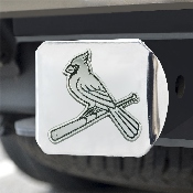 St. Louis Cardinals Chrome Metal Hitch Cover with Chrome Metal 3D Emblem, 26718