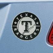 Texas Rangers 3D Chrome Metal Emblem, 26738