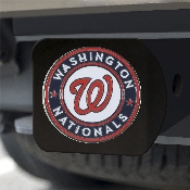 Washington Nationals Black Metal Hitch Cover - 3D Color Emblem, 26752