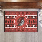 Portland Trail Blazers Holiday Sweater Starter Mat Accent Rug - 19in. x 30in., 26839
