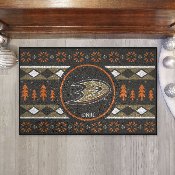 Anaheim Ducks Holiday Sweater Starter Mat Accent Rug - 19in. x 30in., 26845