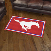 SMU Mustangs 3ft. x 5ft. Plush Area Rug, 26898