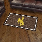 Wyoming Cowboys 3ft. x 5ft. Plush Area Rug, 26901