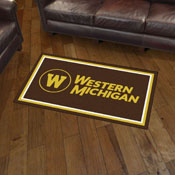 Western Michigan Broncos 3ft. x 5ft. Plush Area Rug, 26932