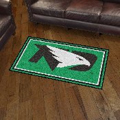 North Dakota Fighting Hawks 3ft. x 5ft. Plush Area Rug, 26955