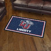 Liberty Flames 3ft. x 5ft. Plush Area Rug, 26962