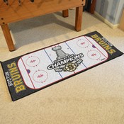 Pittsburgh Penguins Field Runner Mat - 30in. x 72in., 2018 NHL Stanley Cup Champions, 27034