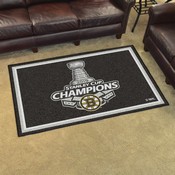 Pittsburgh Penguins 3ft. x 5ft. Plush Area Rug, 2018 NHL Stanley Cup Champions, 27037