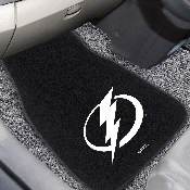 Tampa Bay Lightning Embroidered Car Mat Set - 2 Pieces, 27186