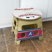 Atlanta Braves Folding Step Stool - 13in. Rise, 27322