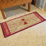 Iowa State Cyclones Court Runner Rug - 30in. x 72in., 27336