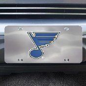 St. Louis Blues 3D Stainless Steel License Plate, 27548