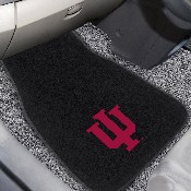 Indiana Hooisers Embroidered Car Mat Set - 2 Pieces, 27609