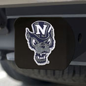 Nevada Wolfpack Black Metal Hitch Cover - 3D Color Emblem, 27791