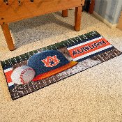 Auburn Tigers Baseball Runner Rug - 30in. x 72in., 27823
