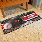 Louisville Cardinals Baseball Runner Rug - 30in. x 72in., 27829