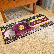 Arizona State Sun Devils Baseball Runner Rug - 30in. x 72in., 28006