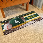 Baylor Bears Baseball Runner Rug - 30in. x 72in., 28007